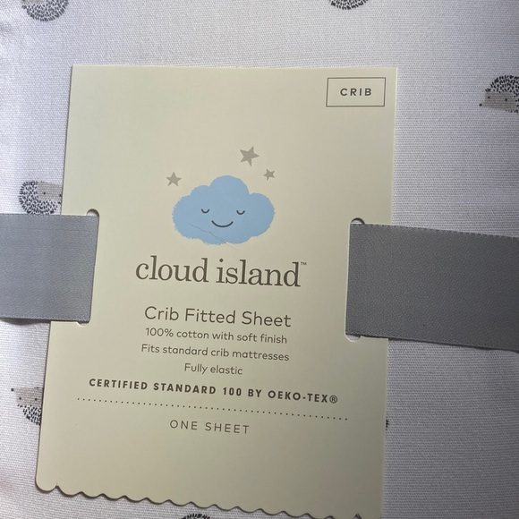 Cloud Island Crib Sheets Hedgehogs NWT - Picture 2 of 6